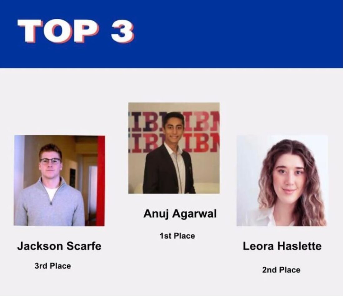 FDimanche's tweet photo. Happy to see @HTMRyerson student Leora Haslett doing so well in a Blitz Sales Competition sponsored by DHL @TRSMSales @TRSMRyersonU Congratulations! https://t.co/qoCoMCGnTK