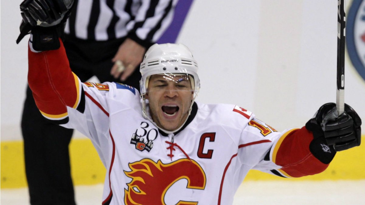 Fan960Steinberg's tweet photo. Ten years ago today: April 1st, 2011.

Jarome Iginla became the first player in franchise history to reach 1,000 points. He scored the third period winner in a 3-2 win over the St. Louis Blues.

Iginla finished his time in Calgary with a franchise record 1,095 points. #Flames https://t.co/zOTvVw8LtI