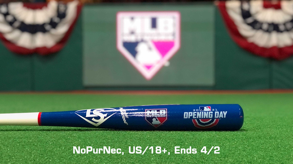 #OpeningDay coverage continues all day on MLB Network!

RETWEET for a chance at a commemorative <a href="/sluggernation/">Louisville Slugger</a> bat and tune in now 📺

Rules - atmlb.com/34ePZnW