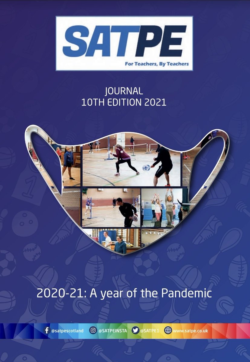 The next edition of the @SATPE1 Journal is now live on the website!Thanks to @CowleyJoe for his hard work as sub editor and to all who contributed to our #Pandemic edition.High quality articles and a great source of professional reading. Find it here: satpe.co.uk