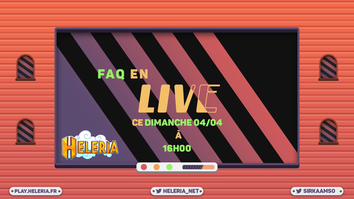 Heleria_Net's tweet photo. 🔴 OUVERTURE BIENTÔT ?

Youpi ! Une nouvelle #FAQHeleria est annoncée

| Retrouvez nos administrateurs en live sur notre chaîne YouTube ce Dimanche 4 avril pour vous répondre.

| Utilisez le #FAQHeleria pour poser vos questions.
> https://t.co/fxBvOZwNI6 https://t.co/Cb4EmbohzR