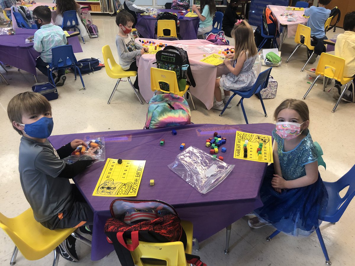 BehmKristin's tweet photo. Alice in “Numberland” in K!! We had a  tea party, played number games, and watched the video!! #minermoments @JBWatkinsES https://t.co/hFyz61pR2b