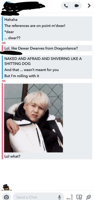 🤣😂 This just happened. 🤷  #SUGA #BTS #funny #snapchat #Dragonlance https://t.co/WOUCczhNex<a href="/tag/suga"class="tags">#SUGA</a><a href="/tag/bts"class="tags">#BTS</a><a href="/tag/funny"class="tags">#funny</a><a href="/tag/snapchat"class="tags">#snapchat</a><a href="/tag/dragonlance"class="tags"><span>#dragonlance</span></a>