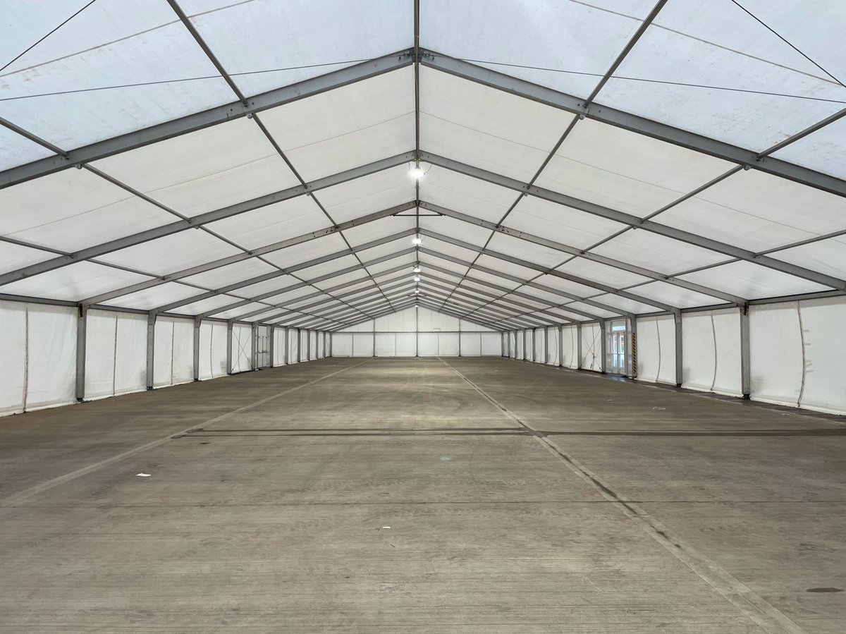 We’ve been busy over the last couple of weeks installing temporary storage Marquees in Swindon and Redditch. These structures will be used for storing equipment for the next six months.

#temporarystructures #warehousing #storagesolutions #largemarquee #redditch #swindon