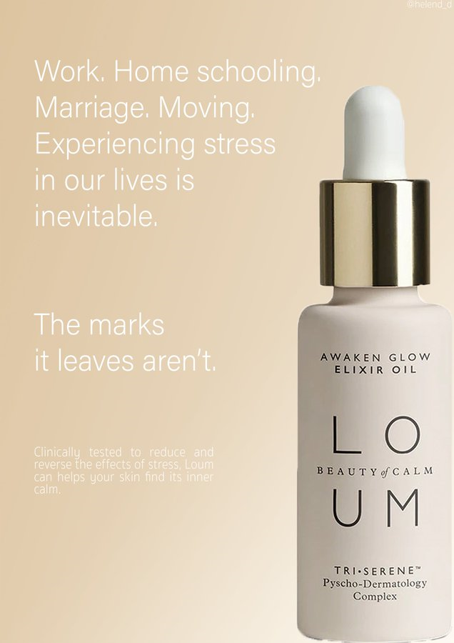 OneMinuteBriefs's tweet photo. WINNER in the
@loumbeauty #LockdownSkin Brief:
@helend_d
PRIZE: £300 cash + LOUM product hamper
#StressAwarenessMonth https://t.co/eiCVA8fjsm