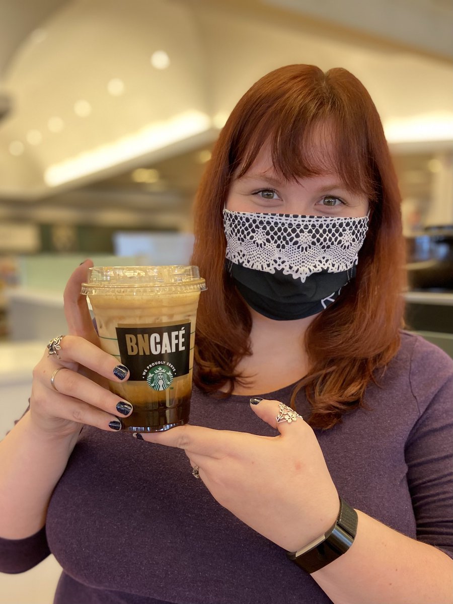 BNBoise's tweet photo. Spring is in full bloom here in Boise and we have new drinks in the cafe for you to try! Haley is a big fan of the Almond Milk Shaken Espresso ☕️
#BNBoise #BNBuzz #shakenespresso #espresso #coffee #latte #starbucks #starbux #BNCafe #spring #aprilshowers #bookstagram #bookish https://t.co/PMvnNK9Nu3