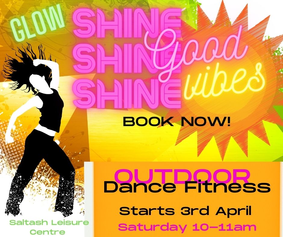 🧡Join me for a Dance Fitness, low impact, feel good workout at Saltash Leisure Centre. We are OUTDOORS in the fresh air and I'm ready to bring you good vibes to blow away those Lockdown blues! 
🧡BOOK NOW!🧡better.org.uk/leisure-centre…