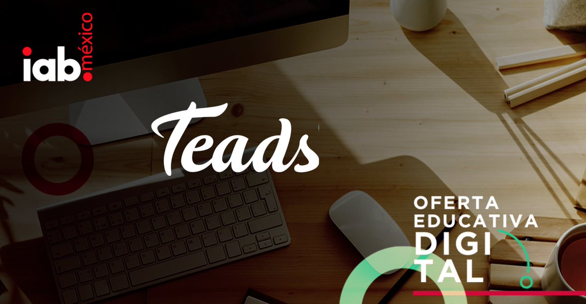 IABMexico's tweet photo. Como cada semana, tenemos una nueva institución que ofrece cursos y certificaciones en digital. Conoce la oferta de @TeadsLATAM:
https://t.co/xXDbQY8tkR https://t.co/K0ecUOYlKB
