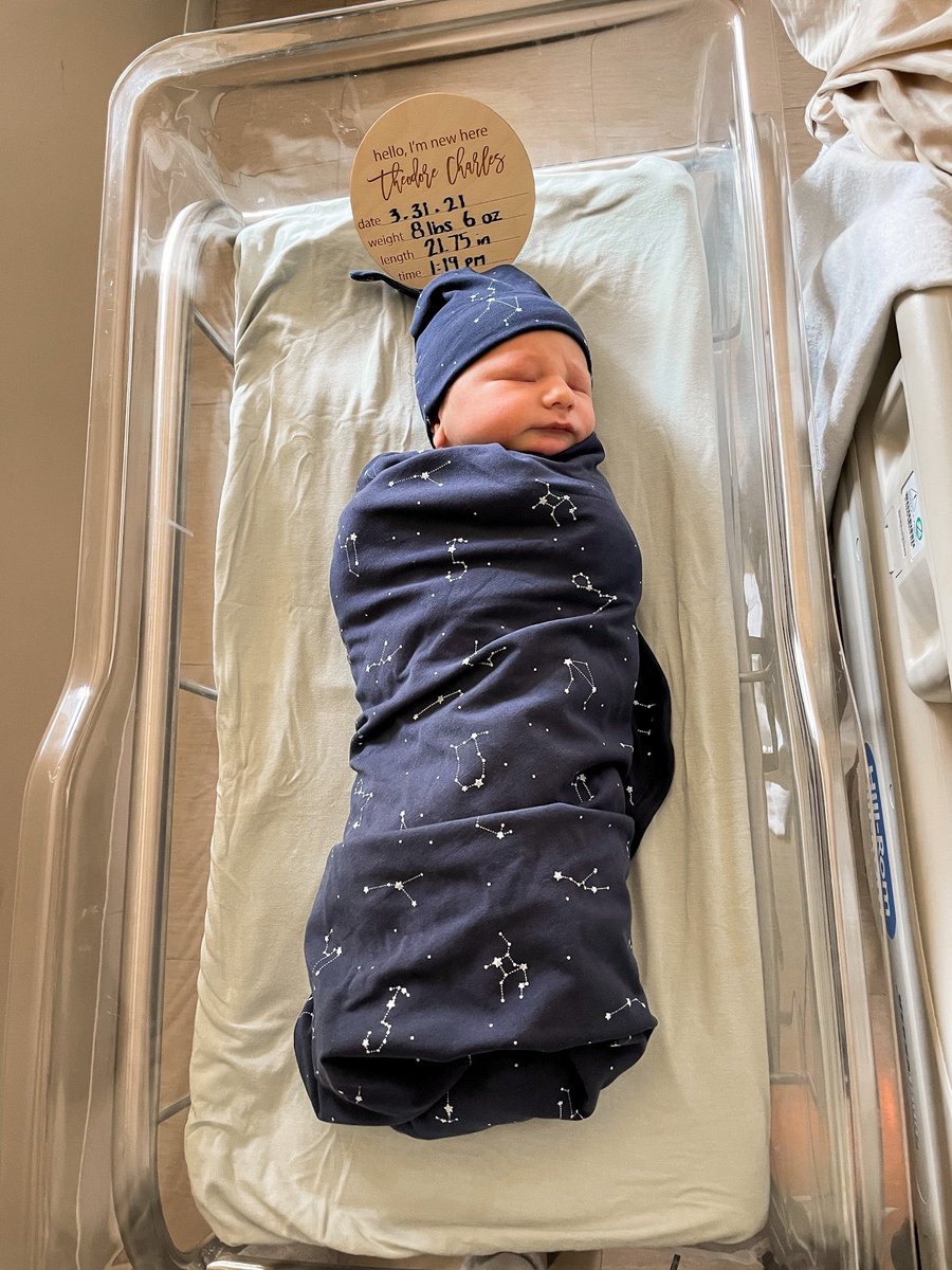 CoachWiesmann's tweet photo. Everyone say hello to Theodore “Teddy” Wiesmann! Born March 31st! https://t.co/BDWRlgi3Va