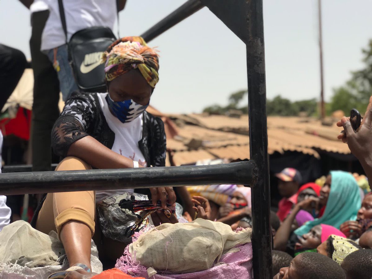 KO_Jag's tweet photo. #BuildingFowardBetter tour wraps up. Great to meet up with the crew: @BrightStarsGm @Gisqo1 @VolnetV. Thanks @GambiaNYP for doing this w/ @UNDP_TheGambia
Responding to #COVID19 by taking informal mkts digital w/ #MyLumo App, an #SDGs mini-film & #vaccinerollout posters
#AccLabM https://t.co/yO6fH34A6o