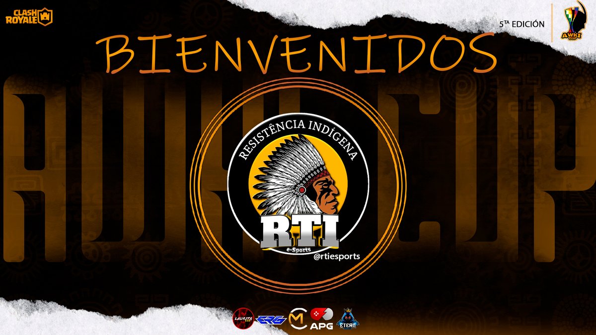 #CR AWKI CUP 🏆 5TA EDICIÓN🔥
⚔️PRESENTACIONES⚔️ 2/32

🔰️| RTI E-SPORTS
🌎| BRASIL 🇧🇷

Damos la bienvenida a <a href="/rtiesports/">RTI e-Sports</a>, por primera vez vienen a batallar para campeonar ¡Darán todo!🔥.

#ClashRoyale #Supercell #Gaming #Notilt #Awki_Cup