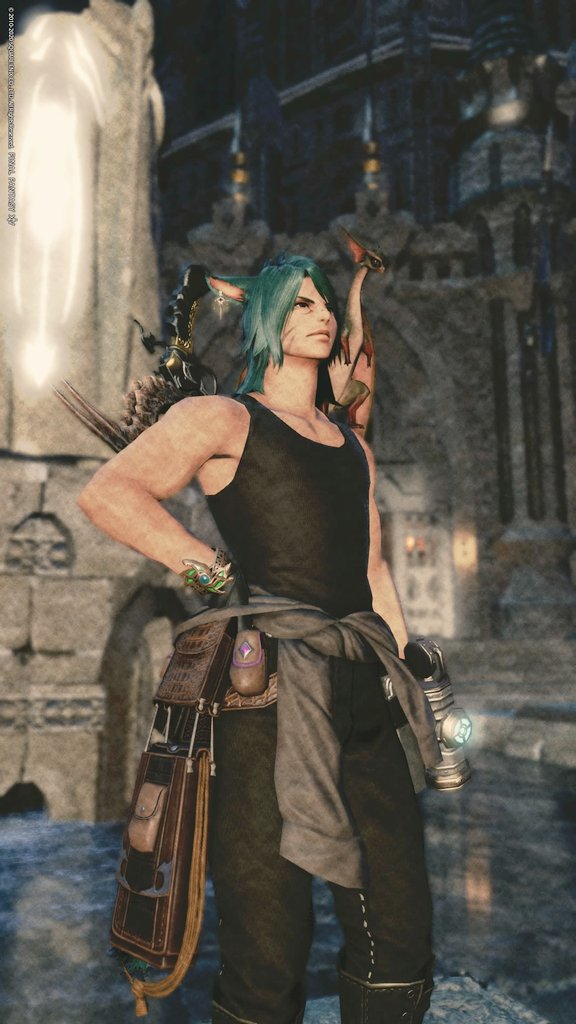 SmeiMaster's tweet photo. I'm so sorry, but I love my alternative Character. No regrets.
#FinalFantasyXIV 
#ffxivsnaps https://t.co/h7cnTAllEc