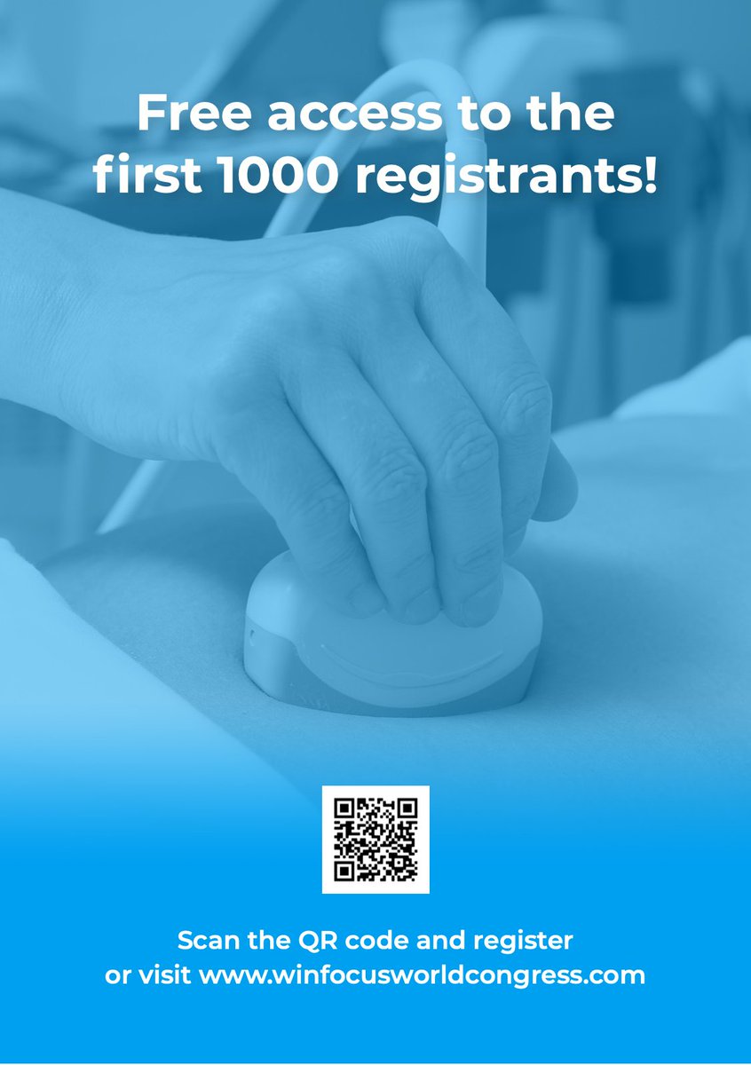WINFOCUS's tweet photo. https://t.co/9IuzXBMHYh
#WINFOCUS2021 World Congress 
#PoCUS https://t.co/2WMiZBze5e