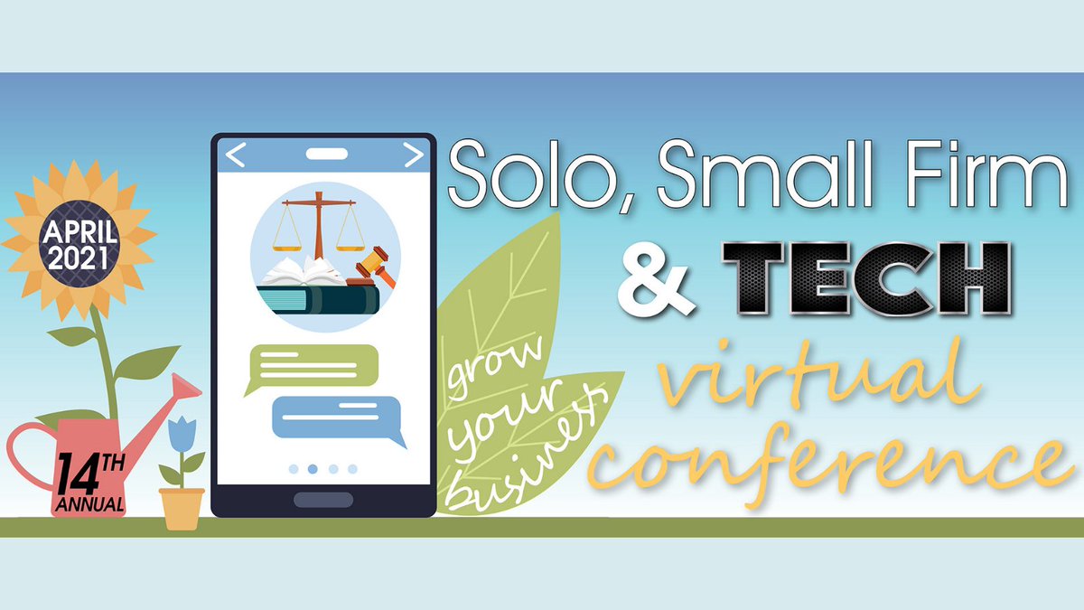LouisianaBar's tweet photo. Early Bird pricing for the virtual Solo, Small Firm &amp; TECH Conference has been extended through Wed., April 7! Knock out your entire CLE requirement from the comfort of your home or office for about $14 per CLE hour! https://t.co/WRSIWMnXx1 https://t.co/odtFofQ7T9
