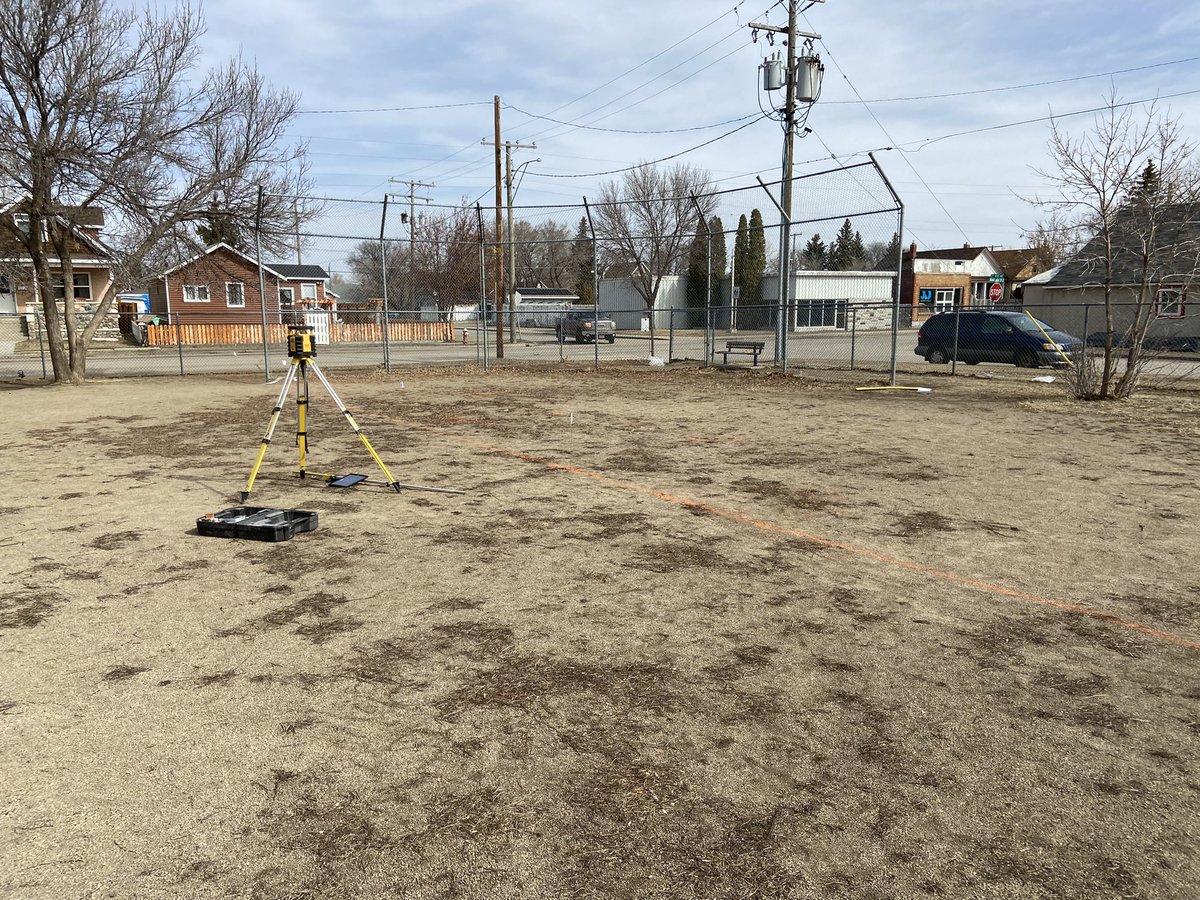 brad_raes's tweet photo. Step one of the Prince Arthur Garden. So much community support so far! #princearthurcommunityschool #moosejawriverwatershedstewards #coopcommunityspaces #ALLnALLconstruction #strictlyfences #cypresspaving #greensistergardens https://t.co/xoJXuKREpa