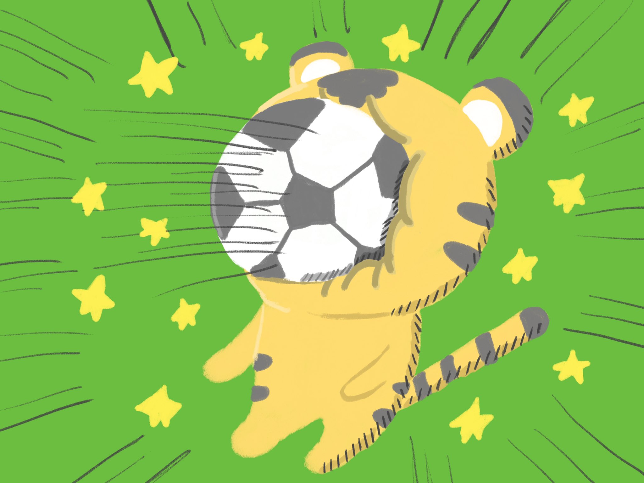 Aki かわいい子供 動物イラスト描きます 在 Twitter 上 サッカーボールが顔面に直撃したトラ イラスト イラストレーター かわいいイラスト 絵描きさんと繫がりたい イラスト好きな人と繋がりたい みんなで楽しむtwitter展覧会 T Co Ednc7pwsco Twitter