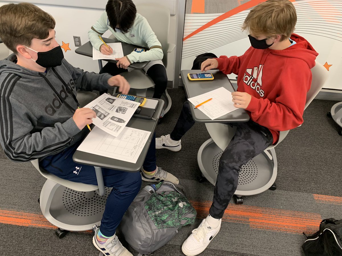 HG_MiddleMath's tweet photo. Using #threeactmath to practice proportions and help Ss be aware of the amount of sugar in their favorite snacks. Math in real life!! @_STMS233 @mathwithmillard https://t.co/B3JEy1eszN