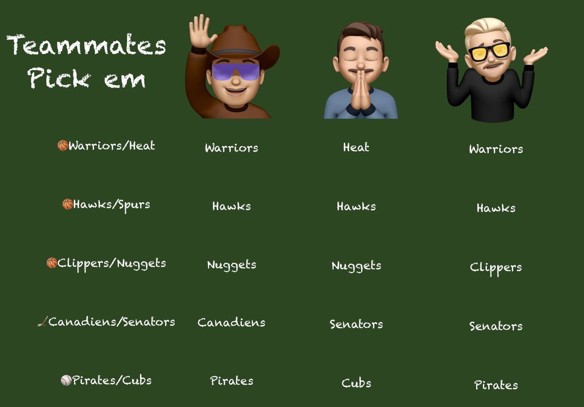 TeammatesPod's tweet photo. New episode is out and pick em!

Spotify- https://t.co/PihtK87yH5

Apple- https://t.co/yPlKgKMMeh https://t.co/AMwzLb0CrM