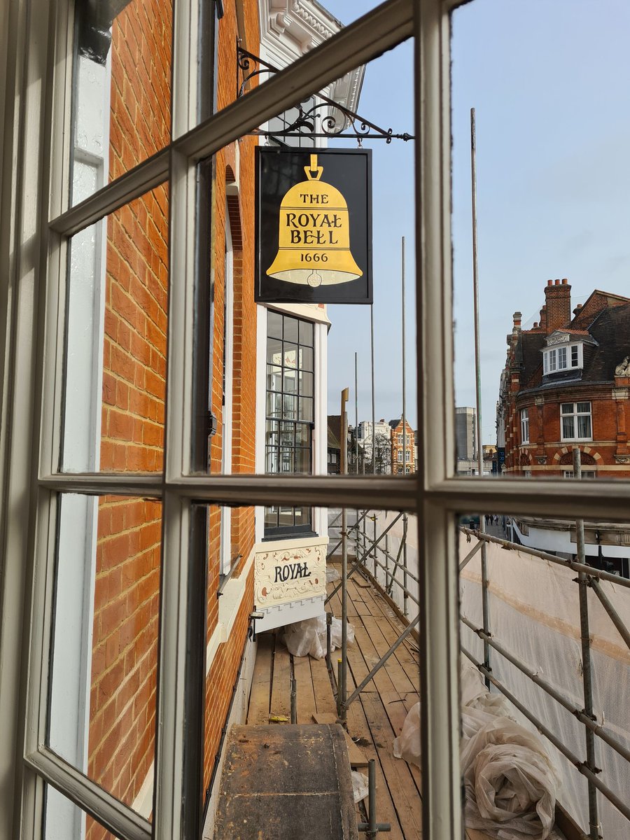 danlane9's tweet photo. Good to see the @RoyalBellHotel coming on nicely https://t.co/OISNV4Vxyp