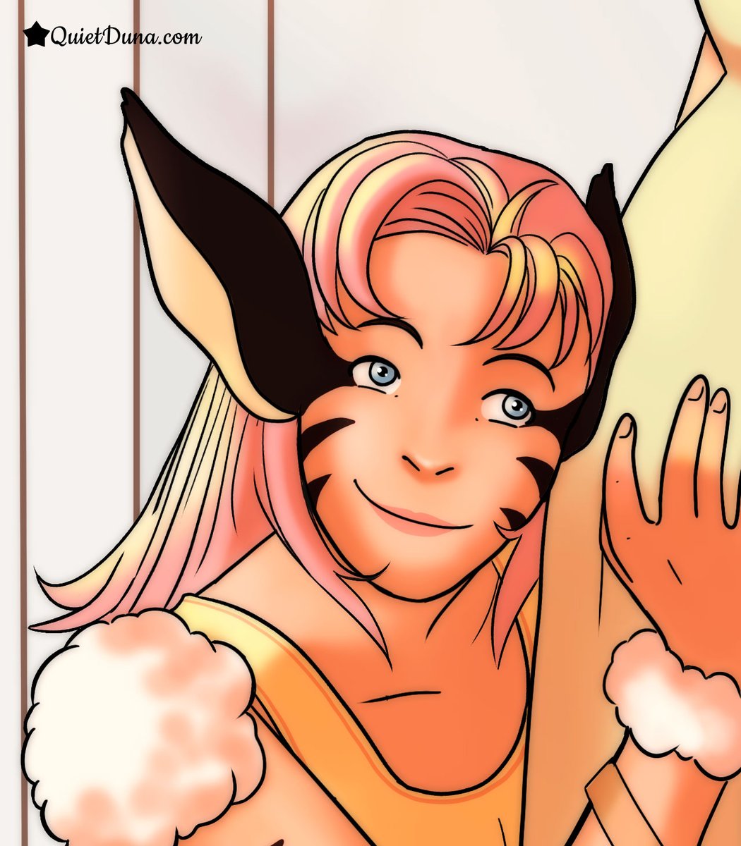 quietduna's tweet photo. Another prompt for #EscaflowneWeek Promise / Strenght: "A lifetime promise"

Merle promises to look after Van and Hitomi's children and to procure their happiness 
Short story: https://t.co/e6GLFfAlwx

*cries into a corner* https://t.co/sZm9NII1rD