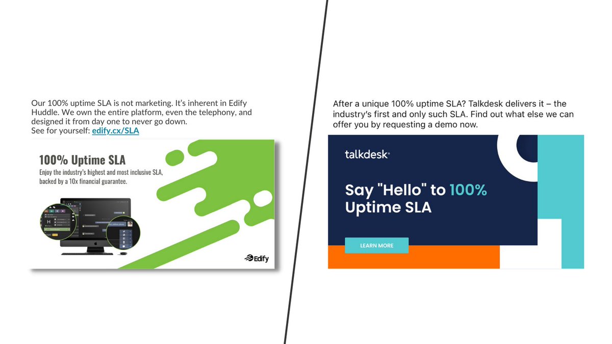 <a href="/Talkdesk/">Talkdesk</a>, I know it's #AprilFools and all, but... 🤔🧐 #CX #CCaaS #ContactCenter #truthbomb