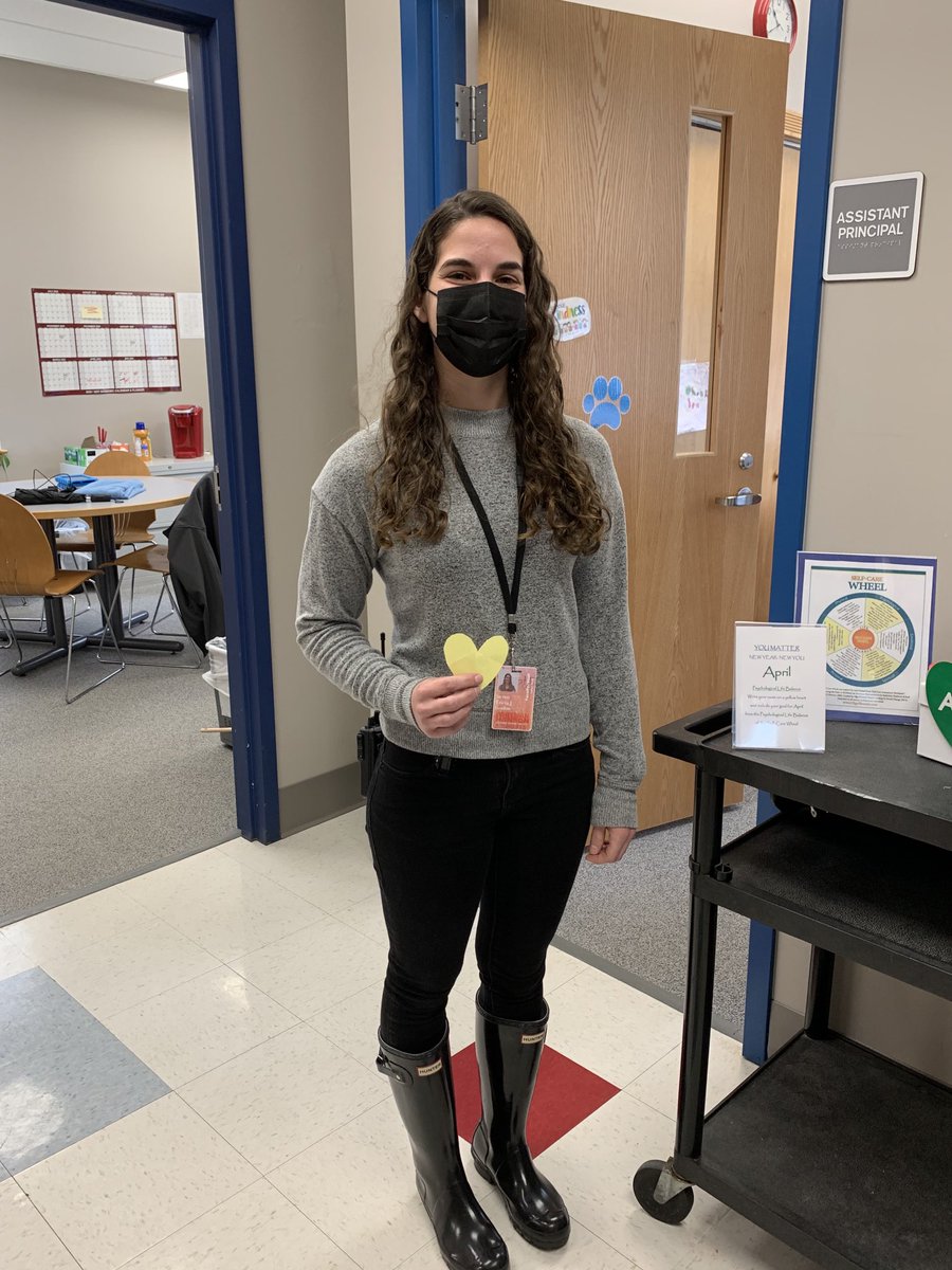 Congratulations to Ms. Gordon, our March winner for the Self-Care Wheel, Physical Life Balance. ⁦<a href="/WH_Super/">Jeff Szymaniak</a>⁩ ⁦@gmferrojr⁩