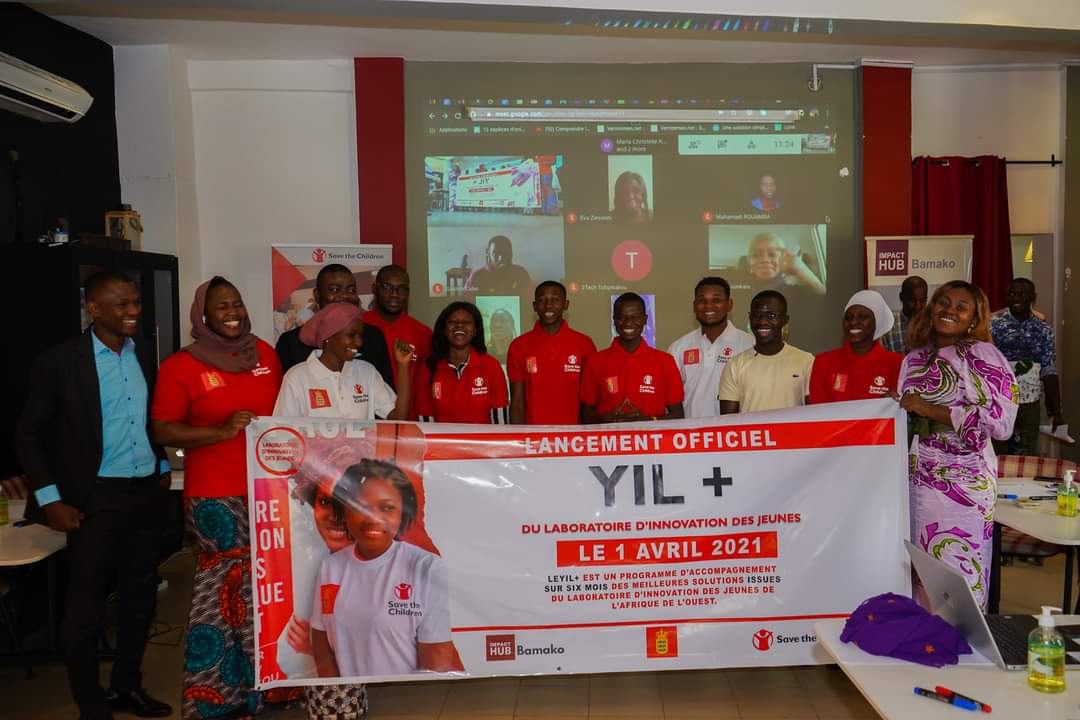 TanguyNinsemouT's tweet photo. Il s'est tenu ce 01/04/2021 le lancement officiel du Youth Innovation Lab+ de #SaveTheChildren. C'est parti pour 6 mois d'incubation avec l'incubateur #ImpactHubBAMAKO.
Merci à #SaveTheChildren au Mali, et à tous les partenaires clés pour la réussite de ce programme.
#YIL2020 https://t.co/Yi8syPPagB