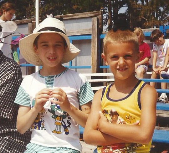 IcarusAaron's tweet image. Happy bday to the other half of the Arrows of Hungary @WrestlerDover 
#realTagTeam