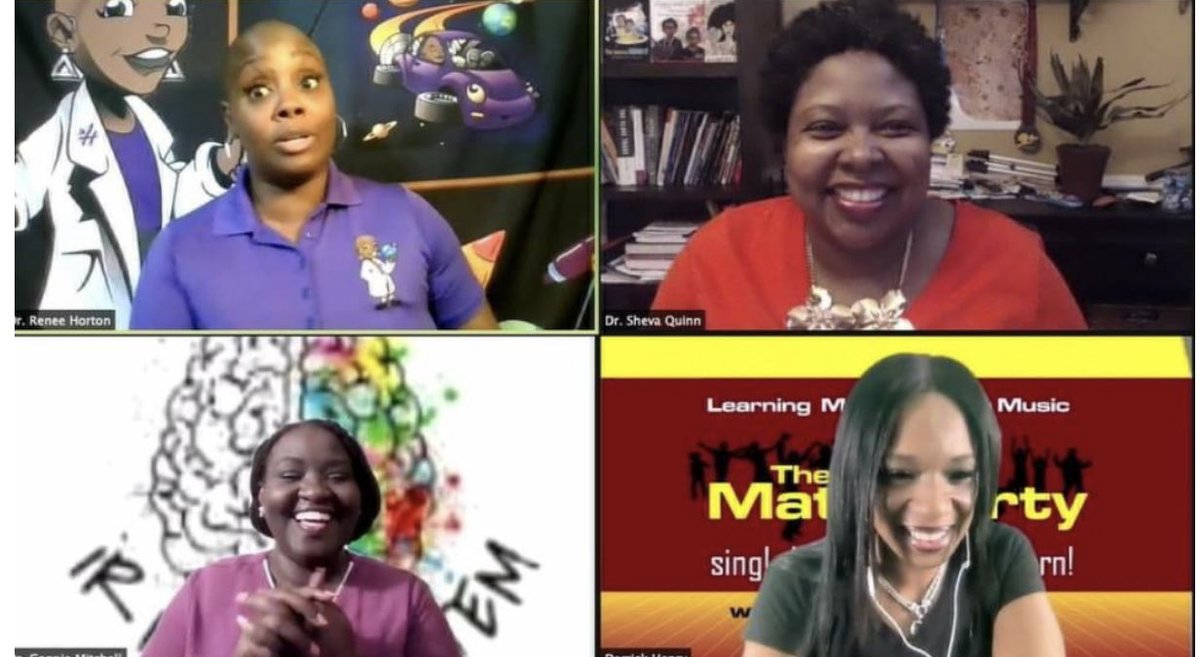 themathparty's tweet photo. It was a pleasure coming together with other “Uncommon Women In STEM” to inspire young scholars. My Math Party Program will build a strong foundation, giving students the confidence to become that CHEMIST- Dr.  Mitchell
that CODER- Dr. Quinn-and 
that ROCKET SCIENTIST-Dr. Horton. https://t.co/wahMuualJS