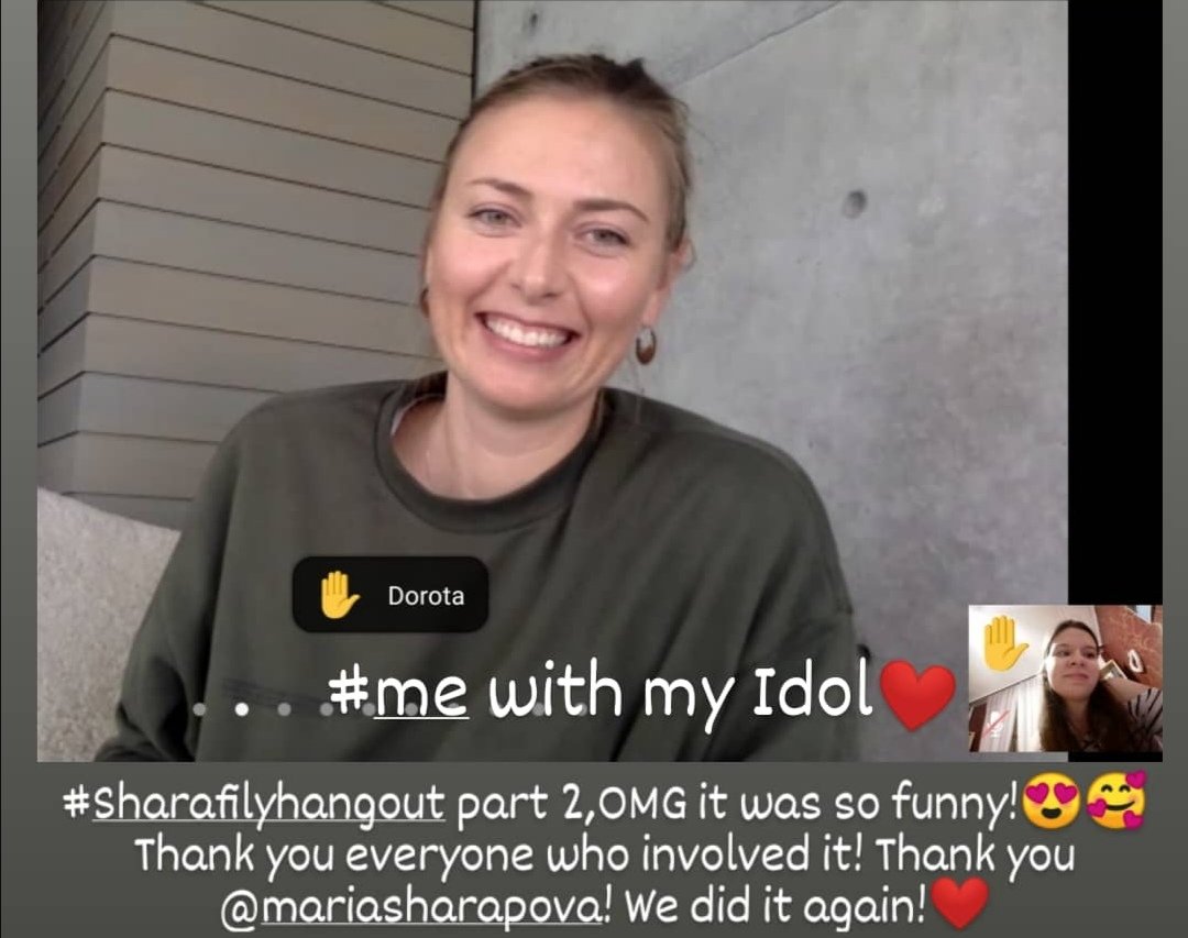 dreampova's tweet photo. #sharafamilyhangout part 1🥰
#Sharafilyhangout part 2 ❤️
We did it again! @MariaSharapova https://t.co/qIHtjOaXdA
