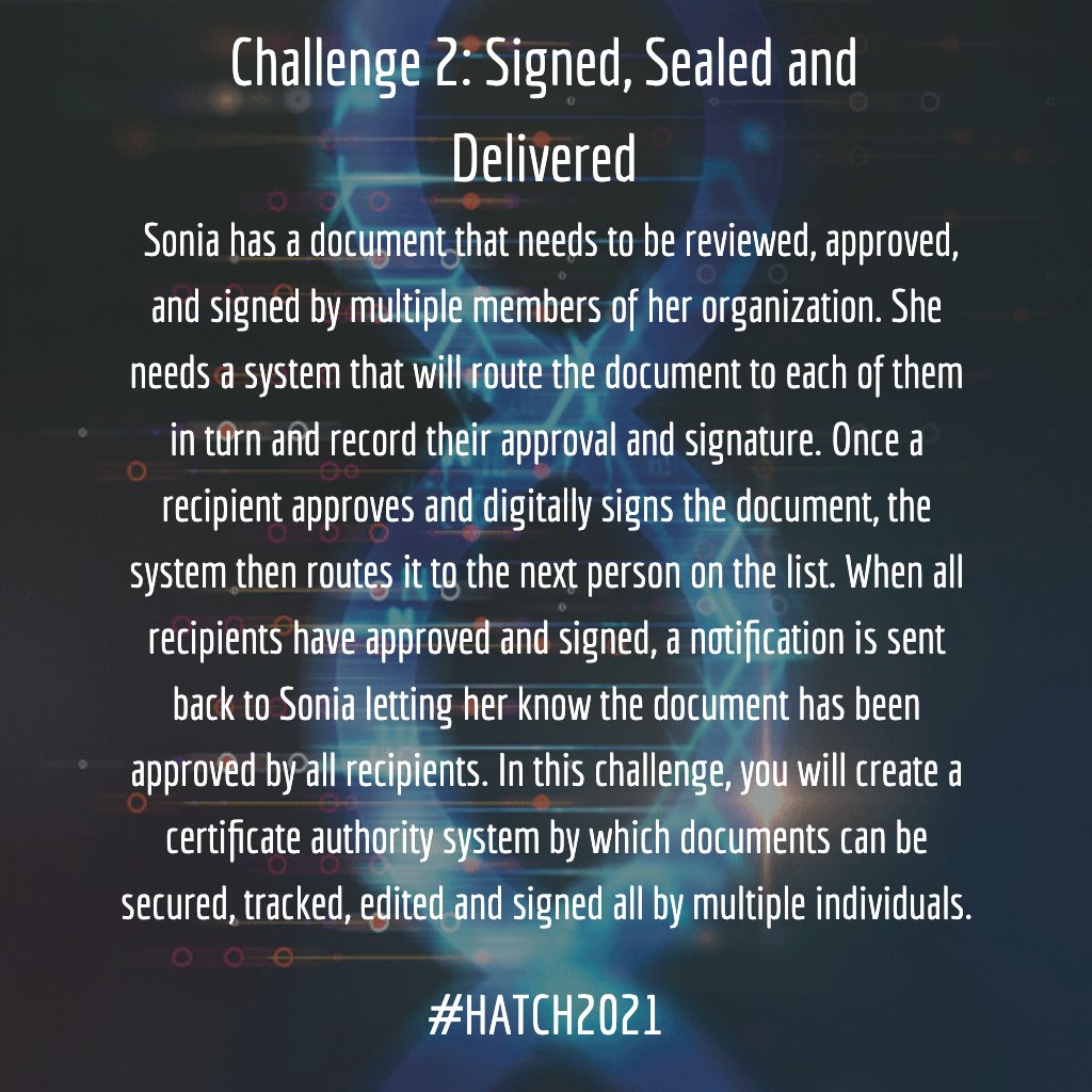 hudsonalpha's tweet photo. Check out #hackathon challenge 2: Signed, Sealed & Delivered! Are you up to the challenge? Sign your team up today for the HudsonAlpha Tech Challenge & join us virtually April 16-25 https://t.co/9QcfSFJD6V & join the HATCH 2021 Discord channel! #HATCH2021
https://t.co/pkkxcrf2fU https://t.co/lMJuZ10Ami