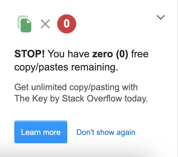 DZoneInc's tweet photo. Cruel joke from Stack 😂 https://t.co/eUgWFnNcRr