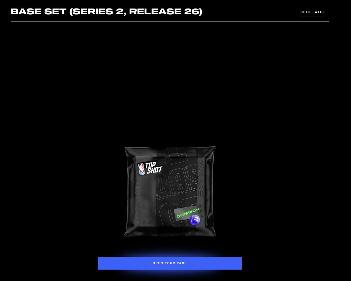 TheeHustleHouse's tweet photo. I just secured my @nbatopshot pack to add to my collection! I am super pumped right now. Did anyone else hit on the pack drop 25 or 26 today?
#nbatop #nbatopshots #basketball #nba https://t.co/VcGAIG2dSl