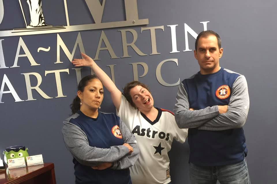 MartinLawTexas's tweet photo. When you hear it's #OpeningDay! Go @astros!

Add us to your starting line up for all your #employmentlaw and #businesslaw needs. Call us at 281-277-3066 and let's work together. 
#gmmlaw #Houston #ForTheH https://t.co/JnZuHeptBj