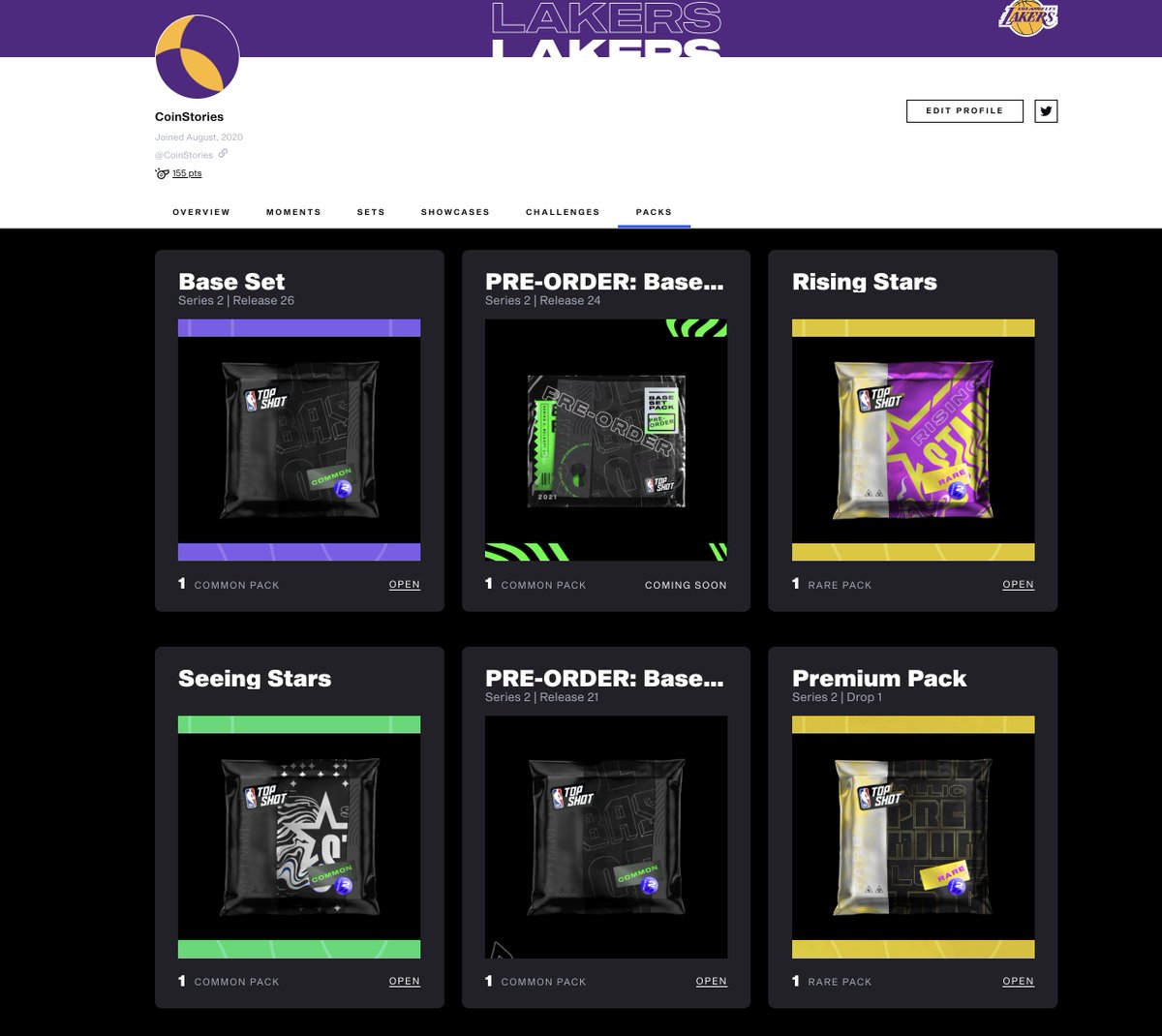 TheeHustleHouse's tweet photo. I just secured my @nbatopshot pack to add to my collection! I am super pumped right now. Did anyone else hit on the pack drop 25 or 26 today?
#nbatop #nbatopshots #basketball #nba https://t.co/VcGAIG2dSl