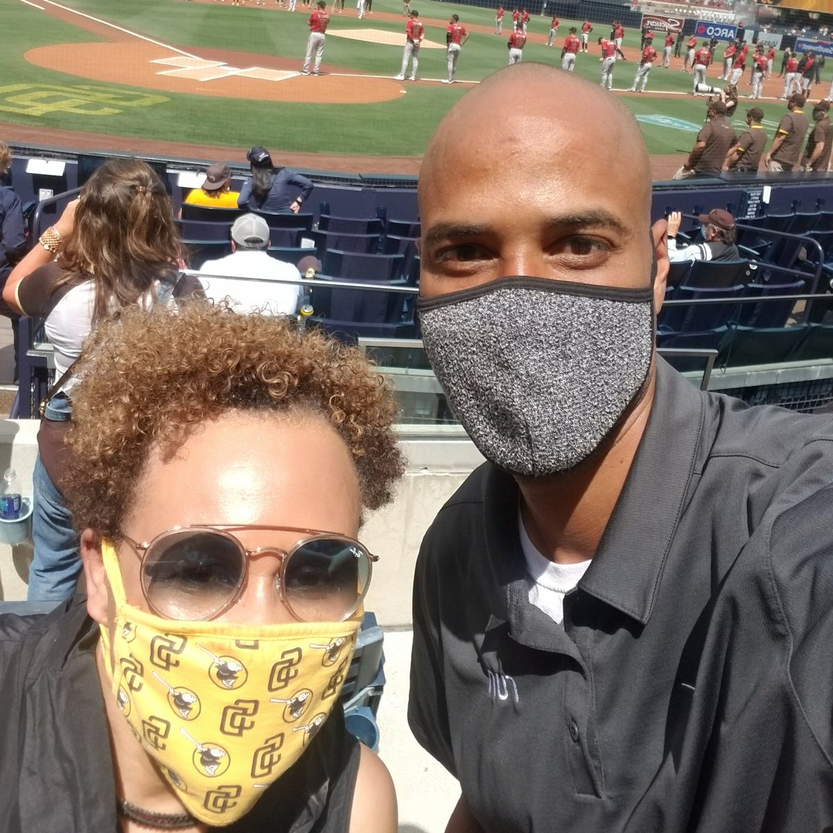 Opening day with JB! <a href="/JPatrice4080/">Janice Brown</a>