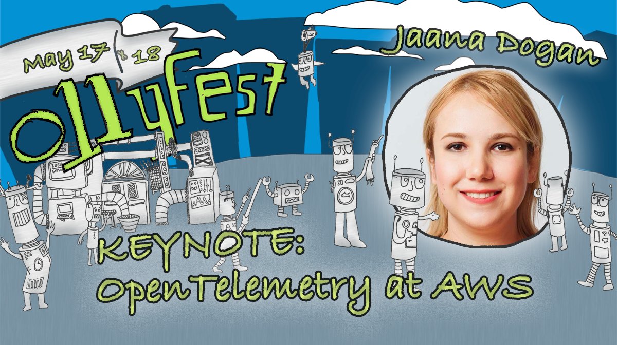 At o11yfest this year, <a href="/rakyll/">Jaana Dogan ヤナ ドガン</a> will talk about a long-term migration path to OpenTelemetry and discuss the overall roadmap about their integrations at AWS. Get your spot today! >> buff.ly/3sJunwK