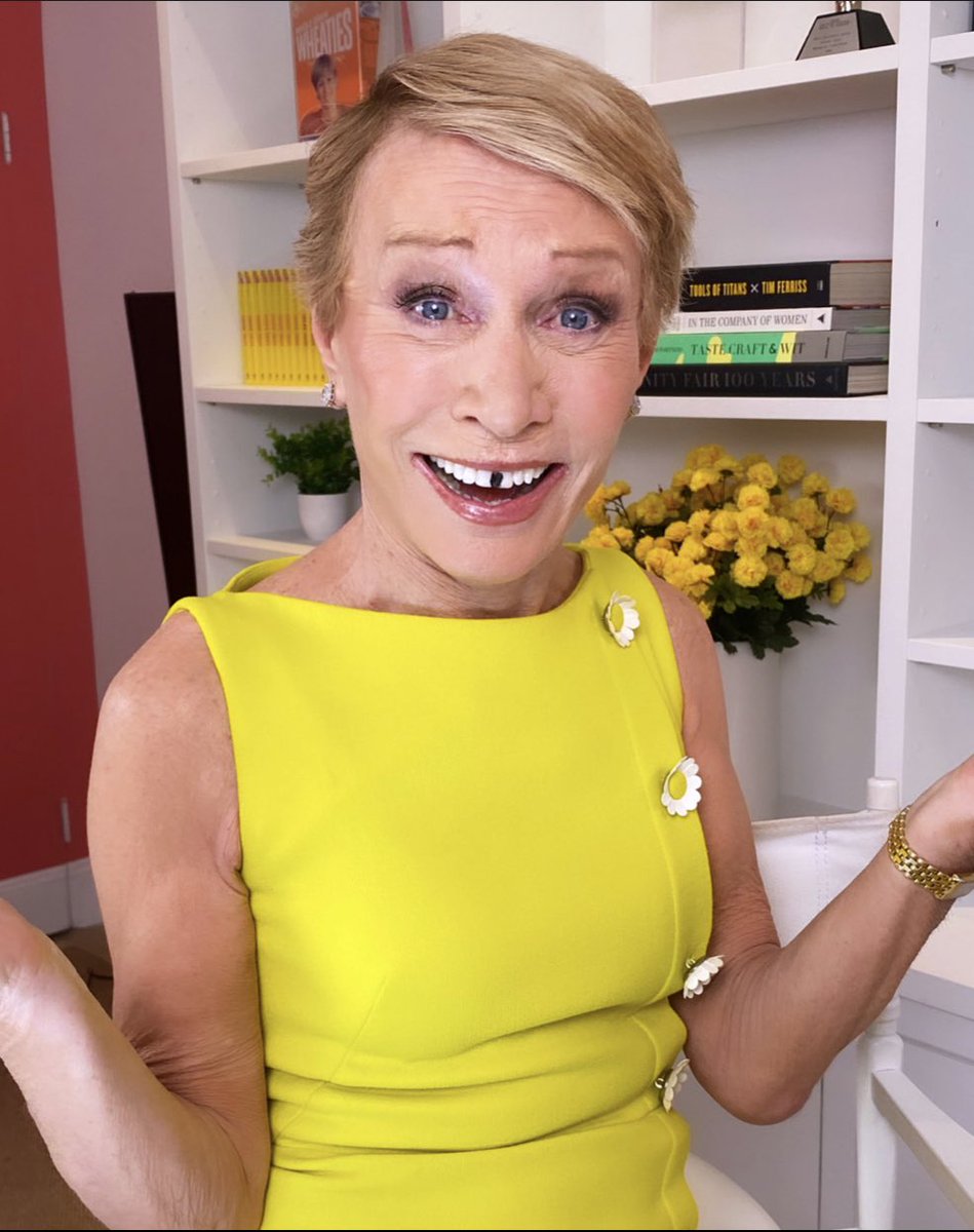 BarbaraCorcoran's tweet photo. @michaelstrahan glad you got your gap back! I got mine too 😁 #AprilFools #GoodbyeGap https://t.co/3V32n3mzgu