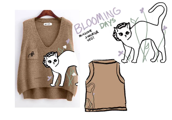 Vote below for which you prefer! (pls 😭) both will be knitted and oversized hopefully in m-xl/xxl depending on demand but we'll get there when we get there 