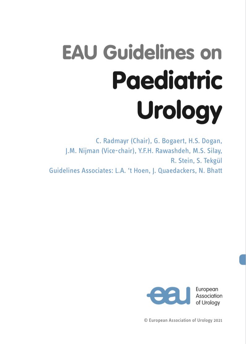 2021 version of #eauguidelines #peduro just released🌹Excellent teamwork and dedication💪 True guidance and inspiration by our chair <a href="/radmayr/">ChristianRadmayr</a> &amp; proud to be part of the team✌️ uroweb.org/guidelines <a href="/Uroweb/">European Association of Urology (EAU)</a>