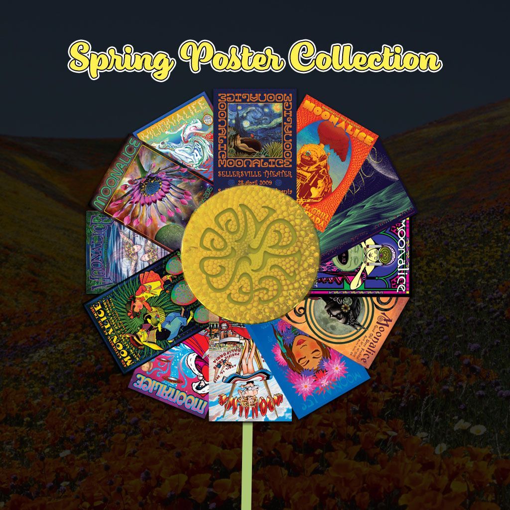 According to <a href="/Moonalice/">Roger McNamee</a> legend, Spring has finally arrived! It's a time of rejuvenation, renewal, and regrowth. Celebrate by adding a splash of color to your walls with these vibrant and creative Spring posters. buff.ly/2PjbRx3 #MAP0721 #MAPR #posterart #posterdesign #art