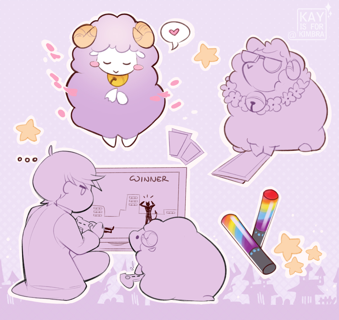 Obey Me Fanart Mc Sheep - All About Logan