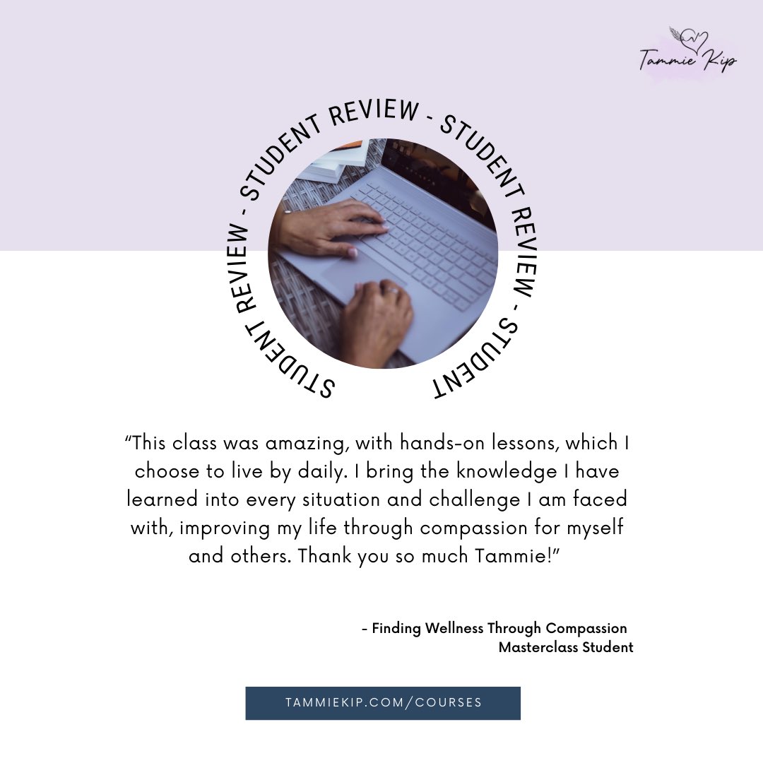 Check out either of my #masterclasses today at tammiekip.com/courses and begin your #journey of self-discovery! There’s no time like the present to invest in yourself and your personal growth! 

#author #amreading #takextraordinary #amwriting #wellness