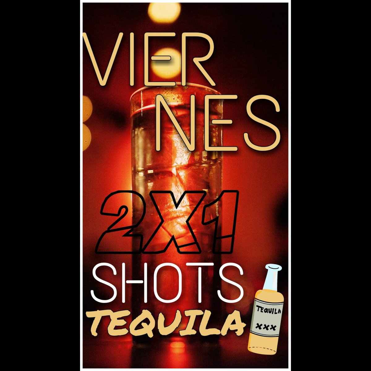 Nos adelantamos a las pascuas
SORTEO DE HUEVOS DE PASCUAS EN LA NOCHE 🐰

Viernes en #Xk
2x1 en SHOTS de Tequila
(Hasta agotar stock)

DJ Maxi Tisera
00hs a 3am

RT x 🥚