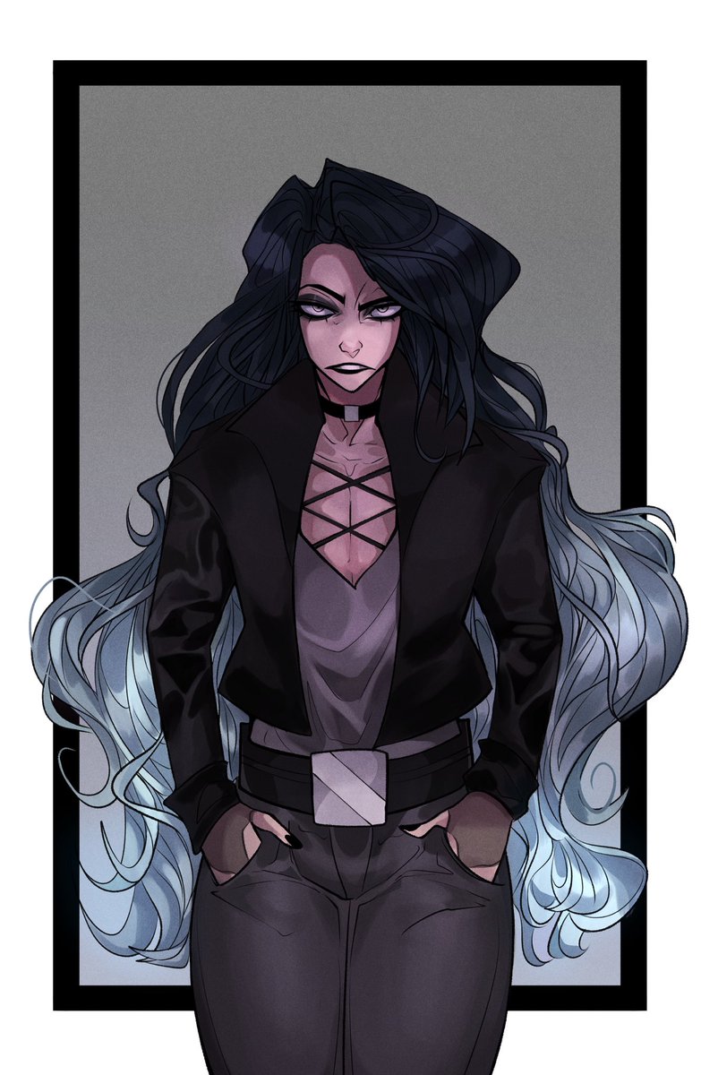 immortalfawn's tweet image. Icy goth 
@FarFetchedShow