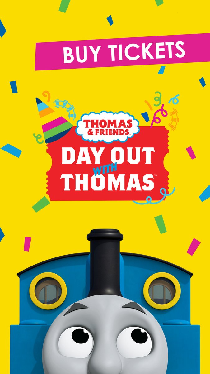CrossroadsVill's tweet photo. You heard it here first: Set your calendars for August 20- 22 and 27-29, 2021 and follow the tracks to Day Out With Thomas for a train ride and day of play! Tickets on sale now!https://t.co/efetI7awbX https://t.co/SFmLXQdpaL