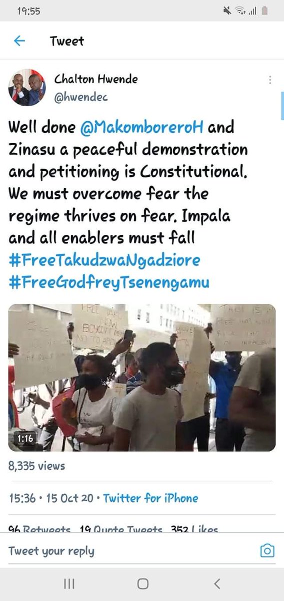 Now <a href="/MakomboreroH/">Makomborero Haruzivishe</a> was convicted and another charge of Kidnapping is on its way , where are you <a href="/hwendec/">Chalton Hwende MP</a> <a href="/nelsonchamisa/">nelson chamisa</a> <a href="/advocatemahere/">Fadzayi Mahere🇿🇼</a> <a href="/BitiLawChambers/">Tendai Biti Law</a> <a href="/BitiTendai/">TENDAI BITI</a>  basa kushandisa vana vevanhu nxaaa