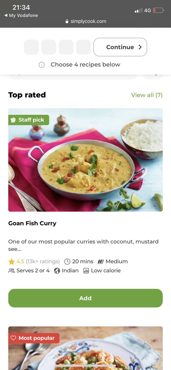 RachelLH_95's tweet photo. Starting to make a purchase but giving up after it proves to be too difficult 😴😴. @SimplyCookcom please amend your filters so that I can search for only hot dishes and also low calorie options. Way too much scrolling required currently! https://t.co/6MsOoIDlVk
