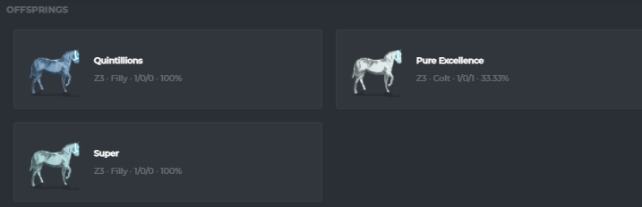 LuckyJackamoto's tweet photo. Swift Companion + The Po Po = Superhorse? 🔥
#zed #breedingbarn #NFTs #virtualhorseracing https://t.co/QLKFHpOfOl