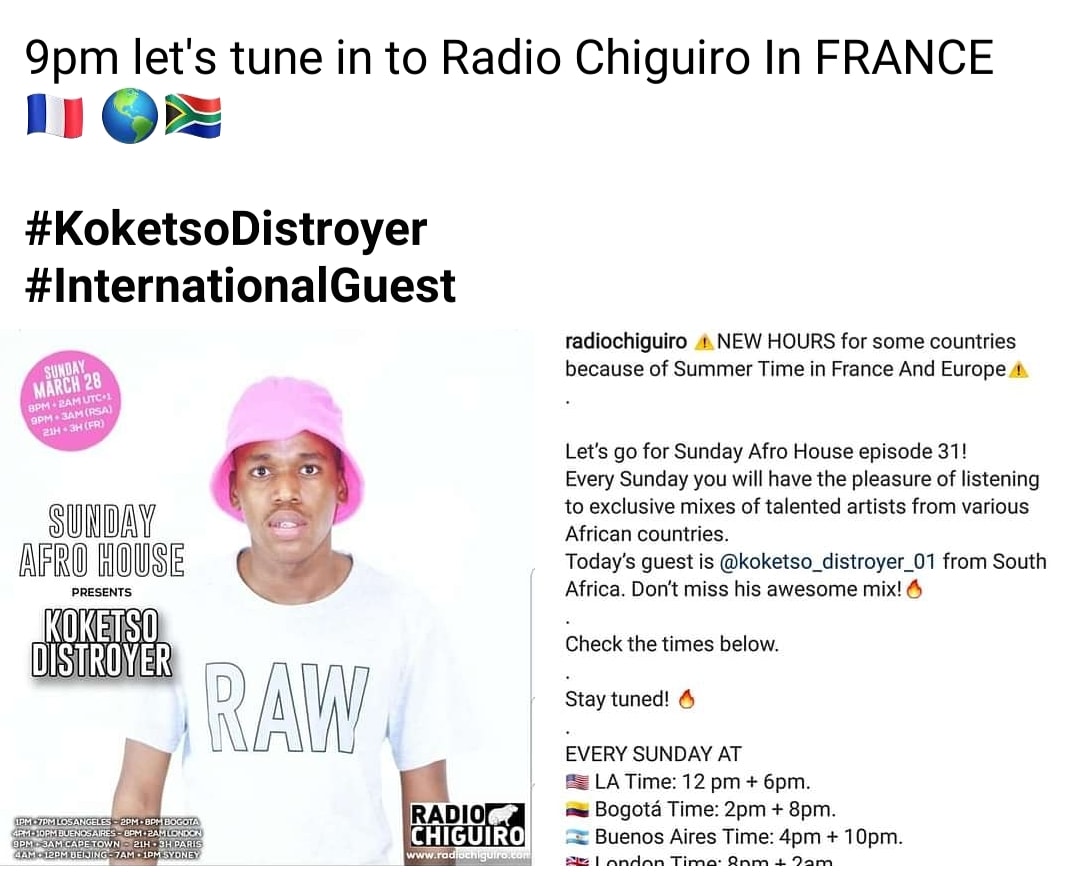 KoketsoDistroye's tweet photo. #InternationalRadioLevel https://t.co/lF4D2OvEFL